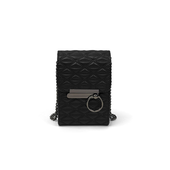 Damen Umhängetasche mit strukturiertem Obermaterial und modernem Silhouetten-Design Nord Taschen