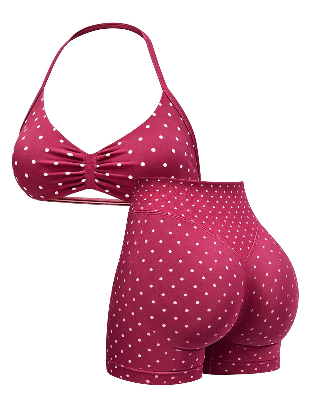 Damen Sportliches Bikini-Set mit hochelastischem Material und verstellbaren Trägern