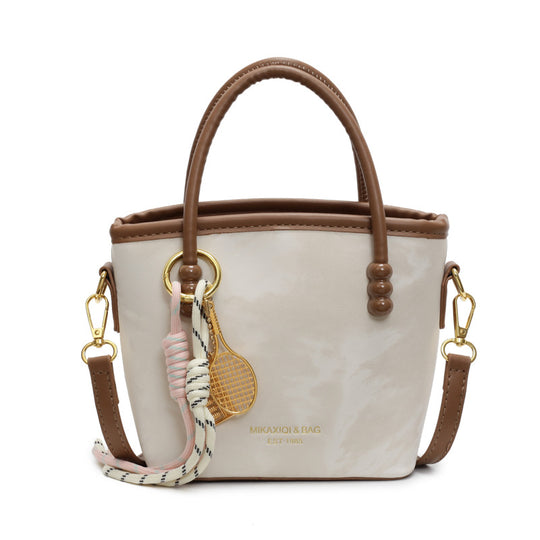 Damen Mini-Shopper Tasche mit modischer Kettenapplikation | Nord Taschen