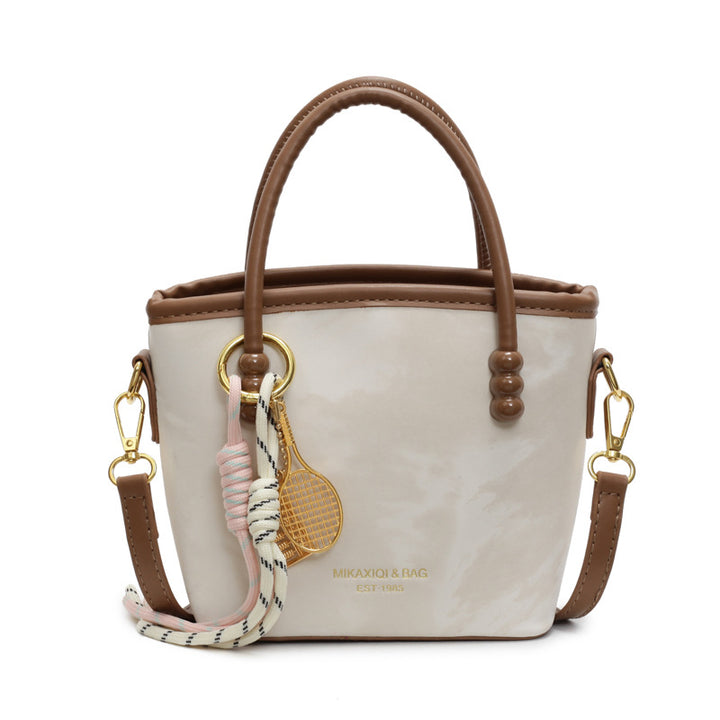 Damen Mini-Shopper Tasche mit modischer Kettenapplikation | Nord Taschen