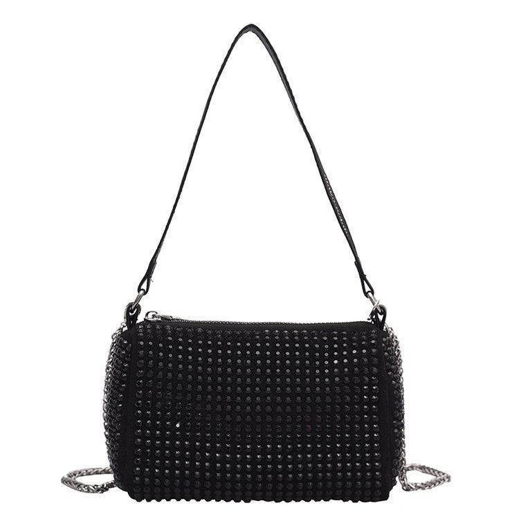 Damen elegante Umhängetasche mit Strassverzierungen Nord Taschen