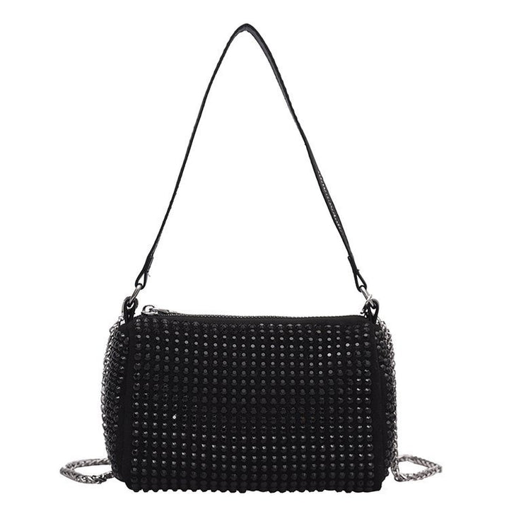 Damen elegante Umhängetasche mit Strassverzierungen Nord Taschen