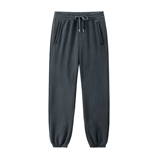 Herren Fleece-Jogginghose mit elastischem Bund, Kordelzug und gerippten Bündchen Nord Taschen