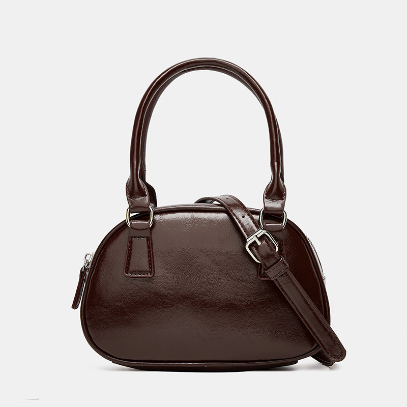 Damen Henkeltasche mit abnehmbarem Schulterriemen und eleganter Struktur Nord Taschen