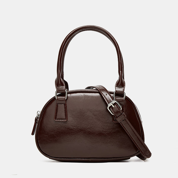 Damen Henkeltasche mit abnehmbarem Schulterriemen und eleganter Struktur Nord Taschen