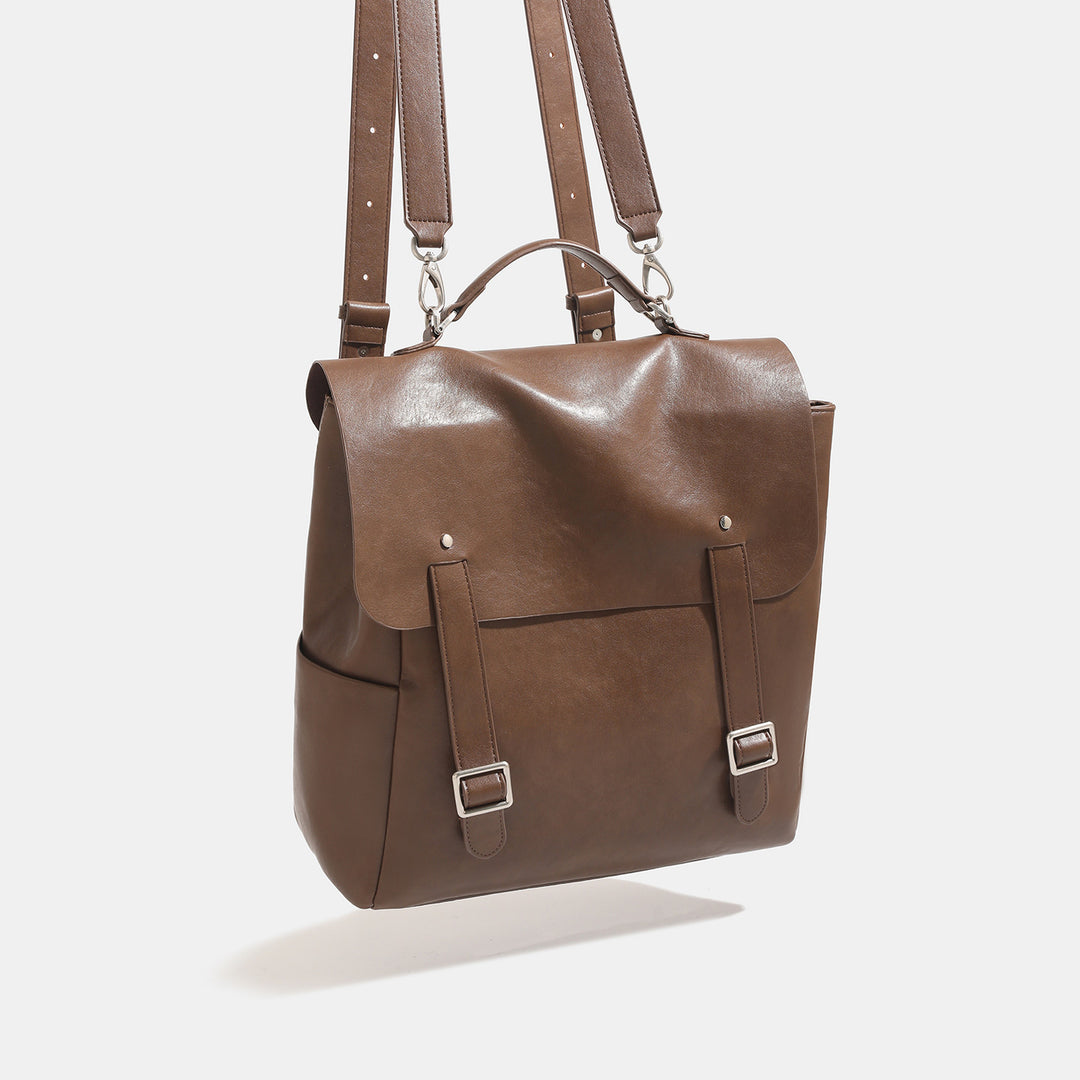 Damen Rucksack mit elegantem Lederbesatz Nord Taschen