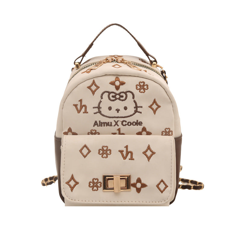 Damen Mini-Rucksackhandtasche mit verspieltem Design Nord Taschen