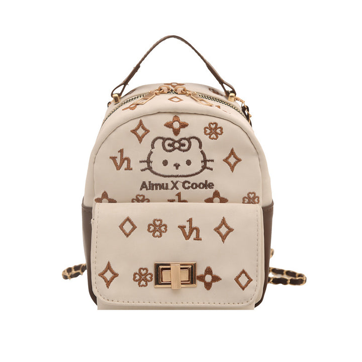 Damen Mini-Rucksackhandtasche mit verspieltem Design Nord Taschen