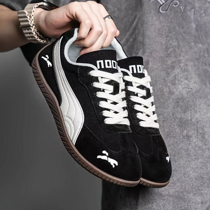 Herren Sportliche Wildleder Sneaker Nord Taschen