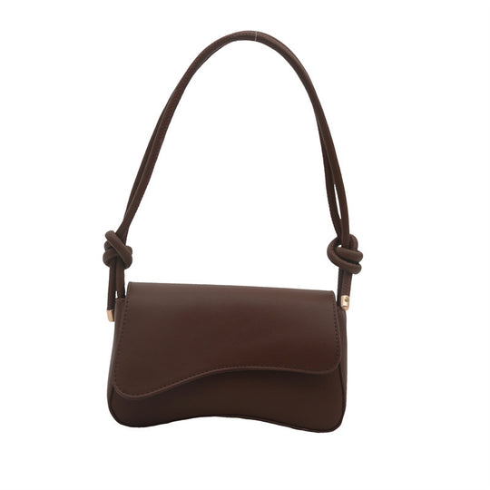 Damen elegante Clutch Tasche mit Raffiatur Nord Taschen