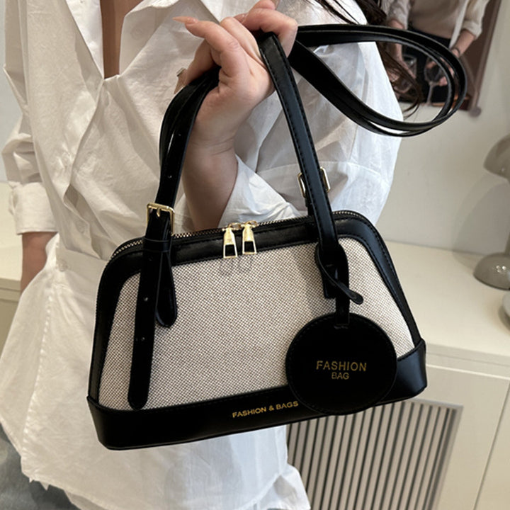 Damen Umhängetasche mit strukturiertem Gewebe und elegantem Detail Nord Taschen