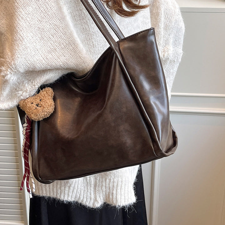 Damen Shopper-Tasche aus hochwertigem Kunstleder mit geräumigem Innenleben Nord Taschen