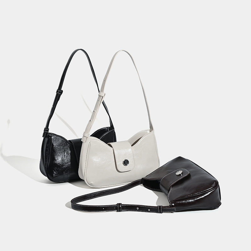 Damen Schultertasche mit eleganter Struktur und verstellbarem Riemen Nord Taschen