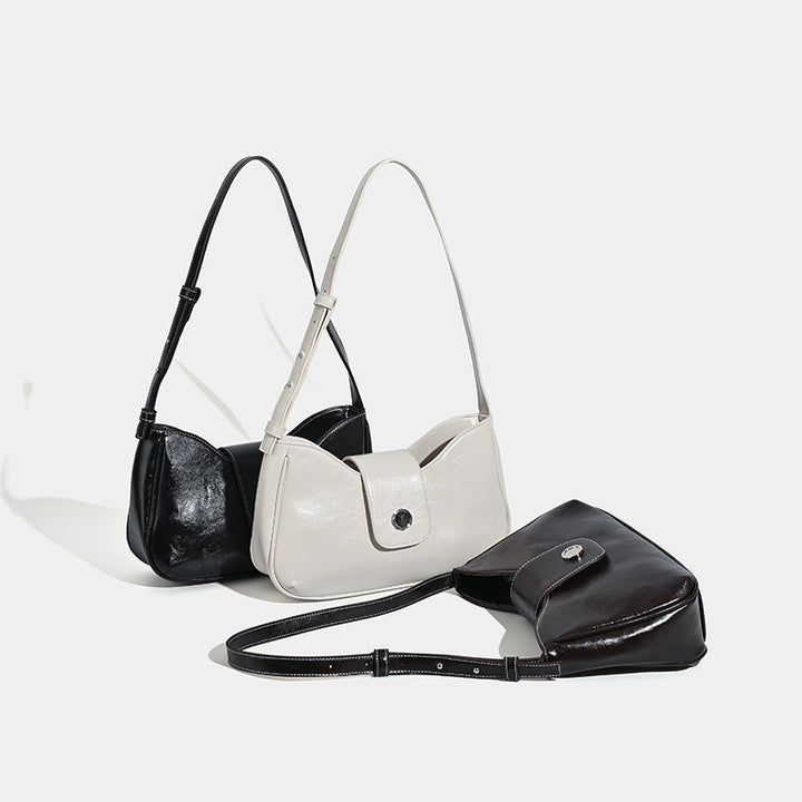 Damen Schultertasche mit eleganter Struktur und verstellbarem Riemen Nord Taschen
