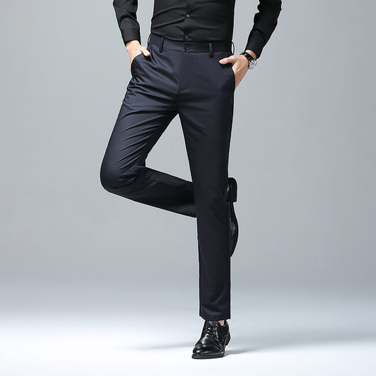 Herren Elegante Slim‑Fit Chino‑Hose mit Bügelfalte und Stretchkomfort Nord Taschen
