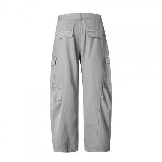 Herren Cargo-Hose im Utility-Stil mit Klappentaschen und geradem Bein Nord Taschen
