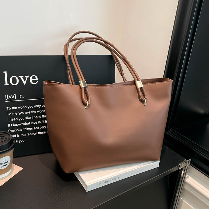 Damen elegante Tote-Bag mit hochwertigen Tragegriffen und praktischen Fächern Nord Taschen