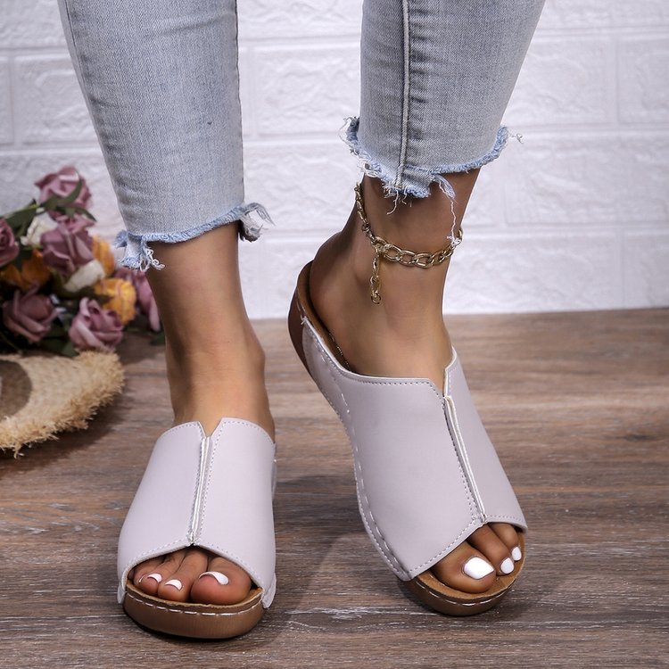Damen luxuriöse und komfortable Clogs mit elegantem Fußbett