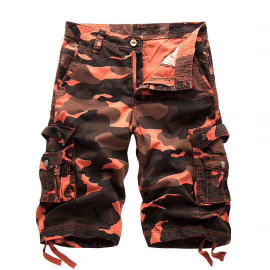 Herren Cargoshorts mit vielseitigen Taschen und Kordelzug Nord Taschen