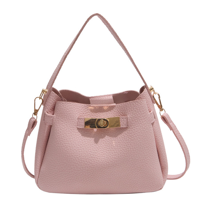 Damen Handtasche mit strukturiertem Obermaterial und elegantem Verschluss Nord Taschen
