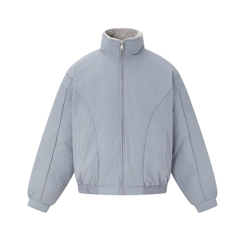 Unisex Boxy Isolationsblouson mit hohem Stehkragen und Teddyfutter Nord Taschen