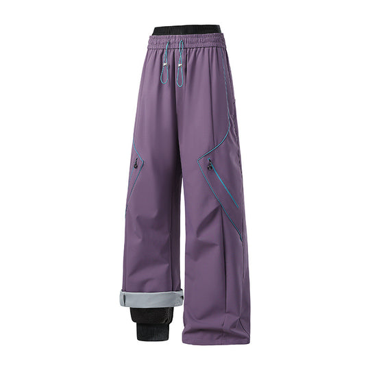 Damen Weite Tech-Cargo-Hose Nord Taschen
