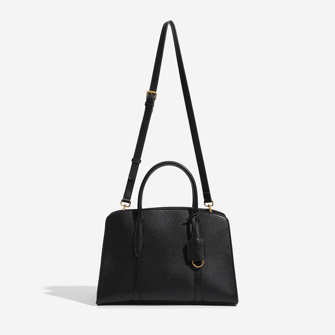 Damen Velourleder Handtasche mit elegantem Design und praktischem Innenfach Nord Taschen