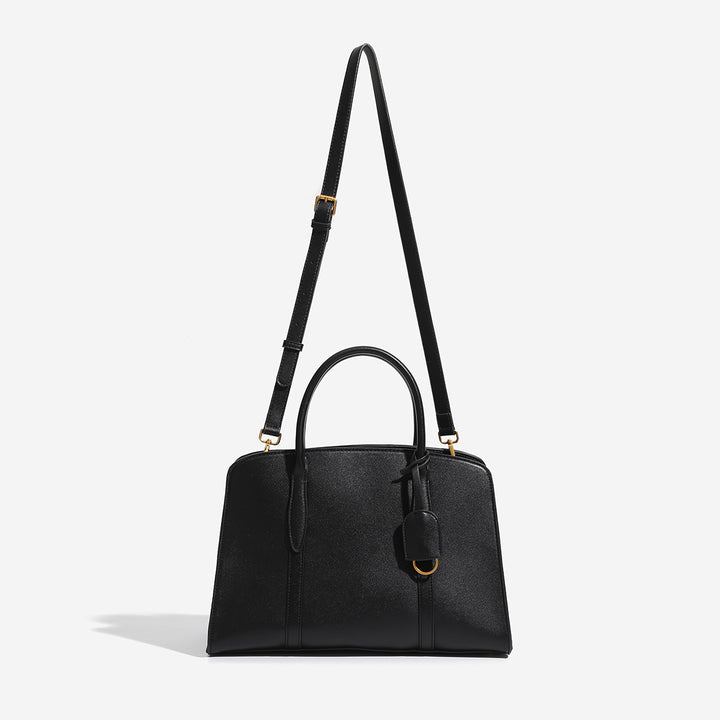 Damen Velourleder Handtasche mit elegantem Design und praktischem Innenfach Nord Taschen