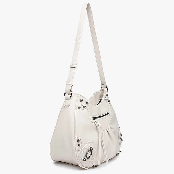 Damen Hobo-Tasche mit strukturierten Details und edler Verarbeitung Nord Taschen