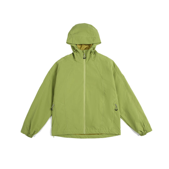 Damen leichte Windjacke mit Kapuze, verstellbarem Saum und wasserabweisender Funktion Nord Taschen