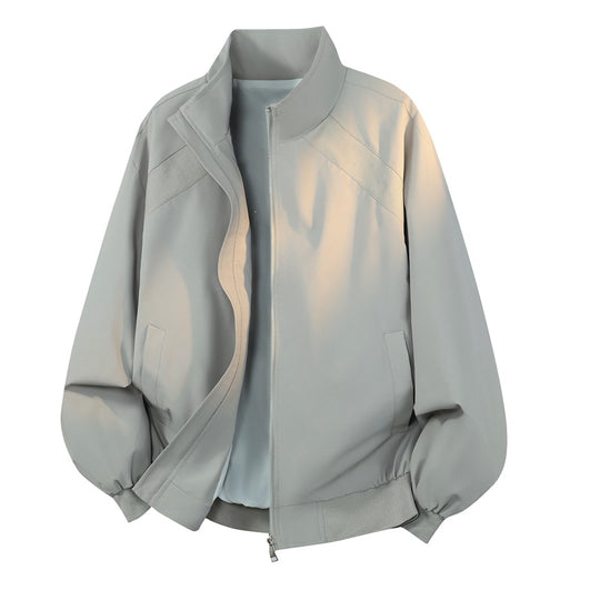 Damen Blouson‑Jacke im Oversize‑Schnitt mit Ballonärmeln, Stehkragen & elastischem Bund Nord Taschen