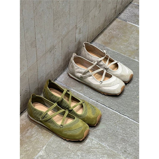 Damen Ballerinas mit elegantem Riemchen-Design Nord Taschen