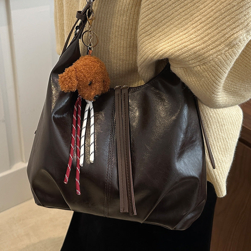 Damen lässige Designer-Handtasche mit einzigartigem Anhänger Nord Taschen