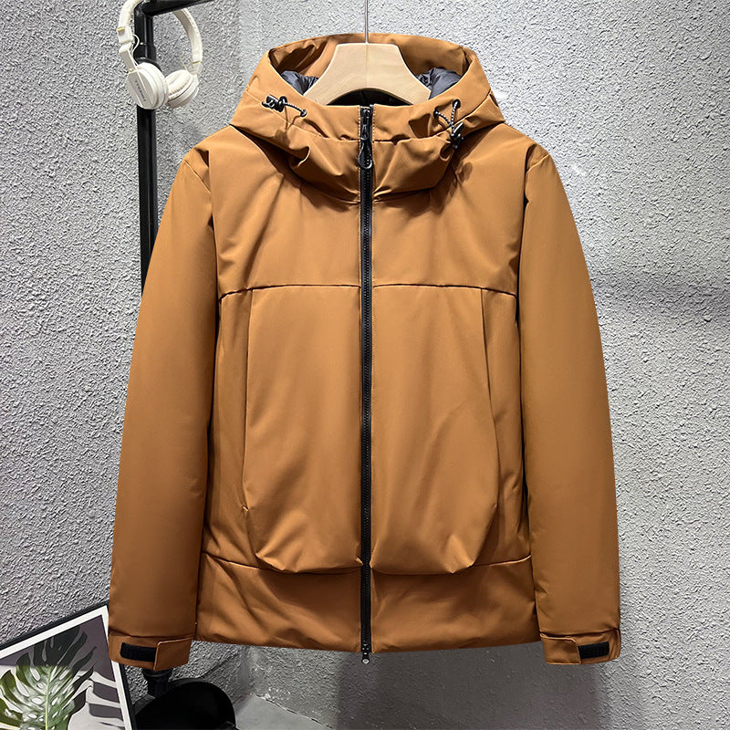 Herren Urbaner Thermo-Parka mit 2‑lagigem Einsatz und rucksackfreundlichem Schnitt Nord Taschen