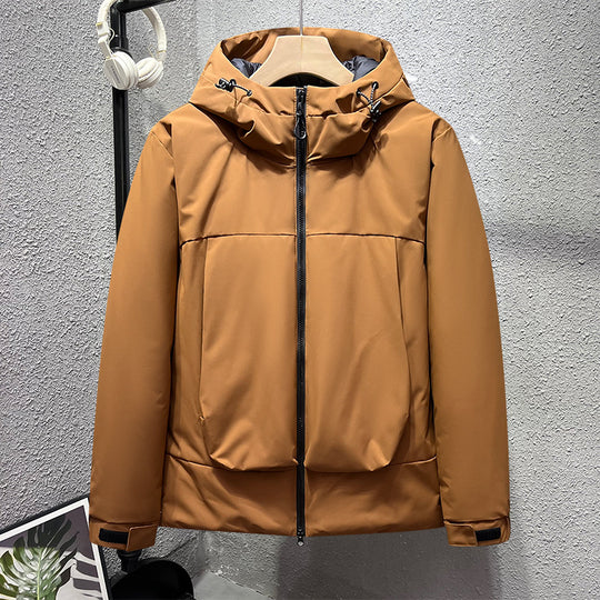 Herren Urbaner Thermo-Parka mit 2‑lagigem Einsatz und rucksackfreundlichem Schnitt Nord Taschen