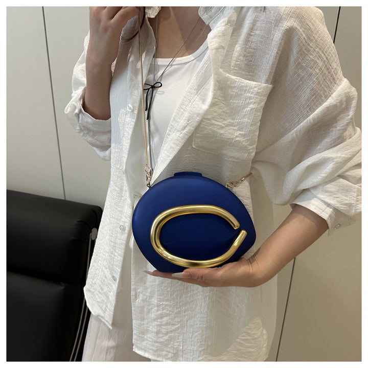 Damen Clutch Tasche mit elegantem Goldakzent Nord Taschen