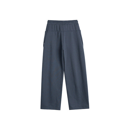Damen Weite Culotte-Jogginghose mit elastischem Bund, Tunnelzug und dekorativen Kontrastnähten Nord Taschen