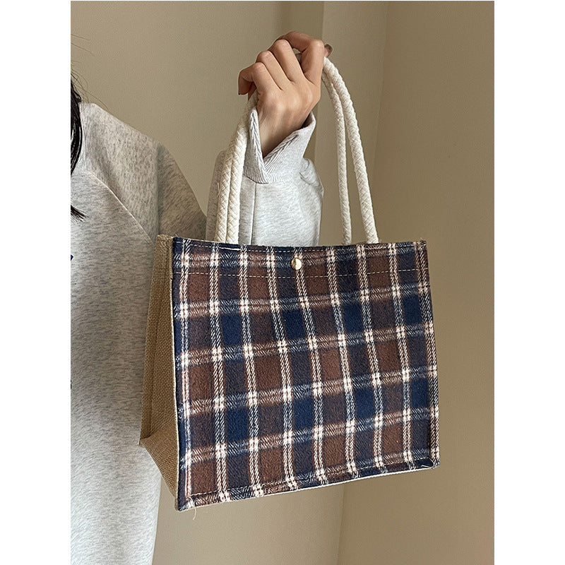 Damen tragbare Baumwoll Shopper-Tasche Nord Taschen