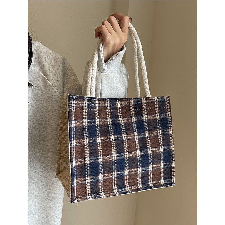 Damen tragbare Baumwoll Shopper-Tasche Nord Taschen