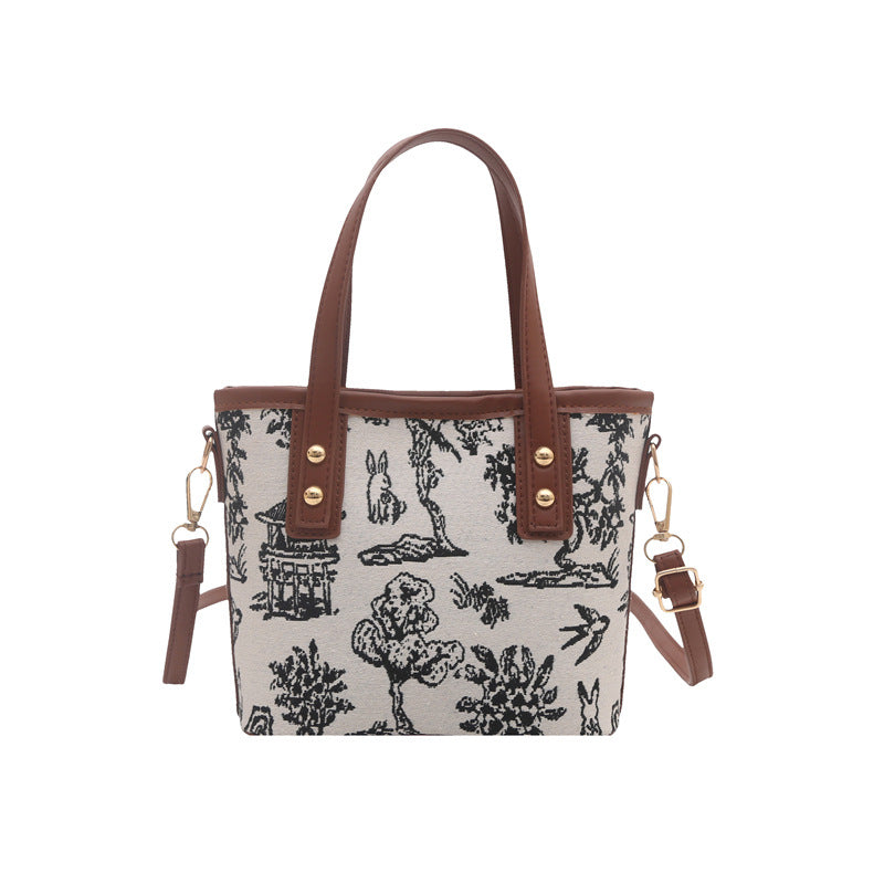 Damen Mini-Tasche mit einzigartigem Tiermotiv Nord Taschen