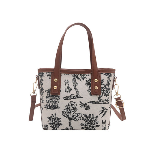 Damen Mini-Tasche mit einzigartigem Tiermotiv Nord Taschen