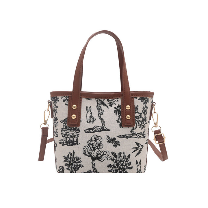 Damen Mini-Tasche mit einzigartigem Tiermotiv Nord Taschen