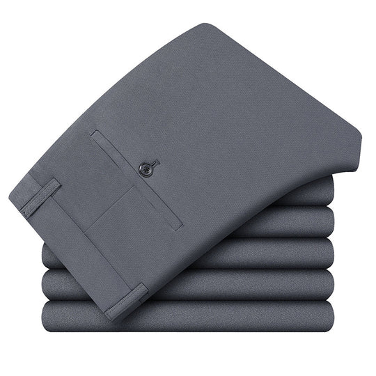 Herren Elegante Businesshose mit Stretch, Bügelfalte und Leistentasche Nord Taschen
