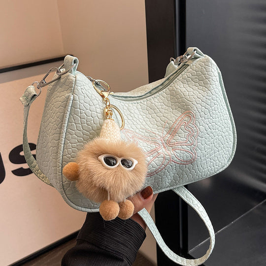 Damen Designer Handtasche mit ausgefallenem Schmetterlingsmotiv Nord Taschen
