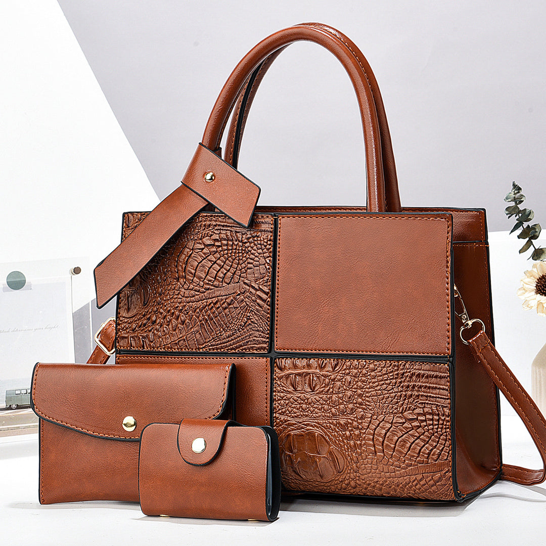 Damen modische Handtasche mit abnehmbaren Fächern Nord Taschen