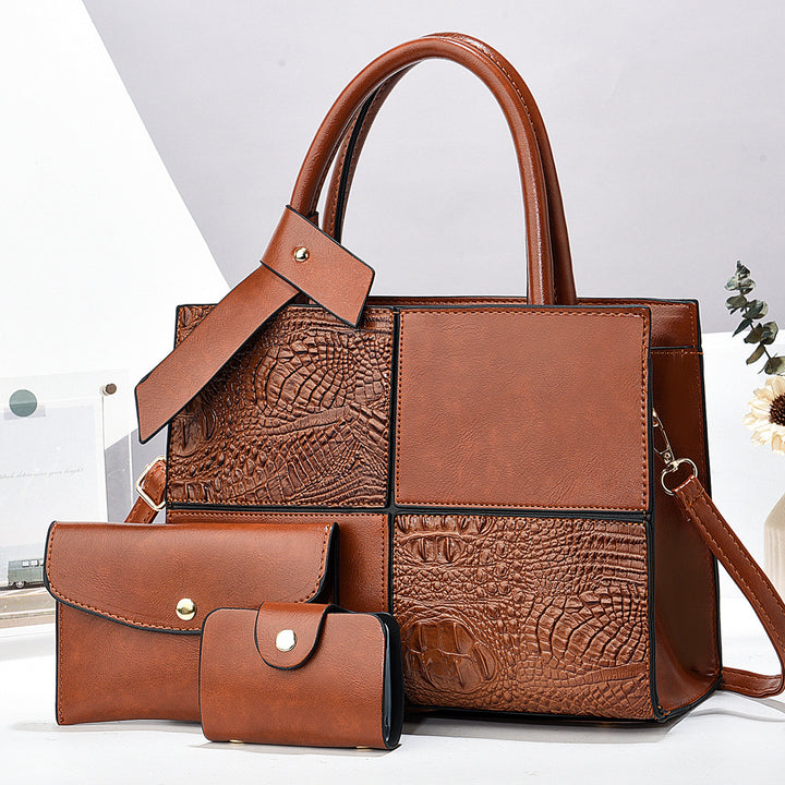Damen modische Handtasche mit abnehmbaren Fächern Nord Taschen