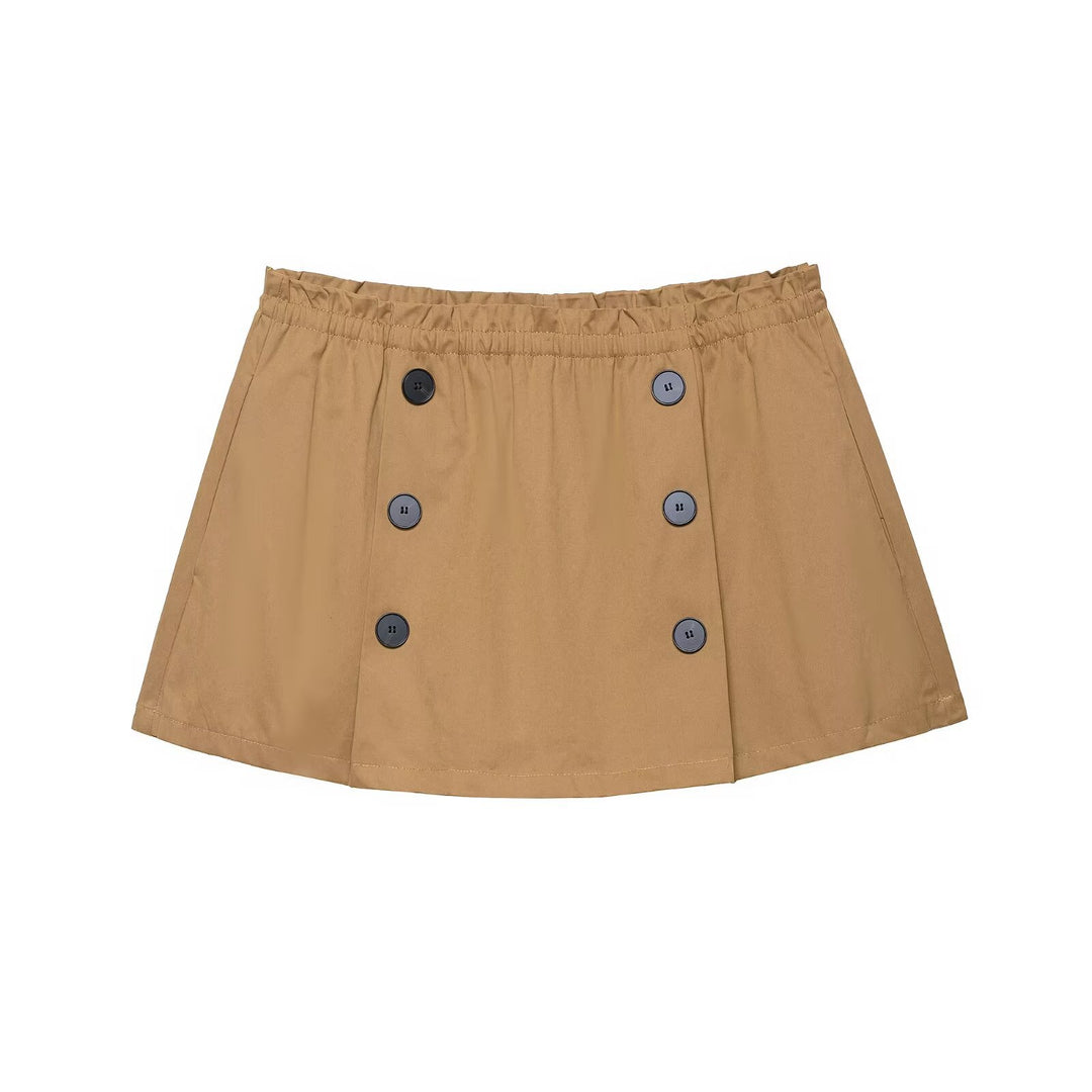 Damen 10+ taillierte Kurz‑Fieldjacke mit Bindegürtel und Schulterpatten Nord Taschen