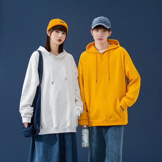 Damen Oversize-Kapuzenpullover mit Kängurutasche, tiefem Schulterfall und verstellbarer Kordel Nord Taschen