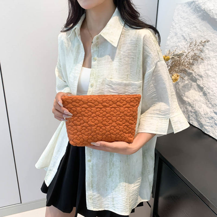 Damen eleganter Blüten-Mäppchen Nord Taschen