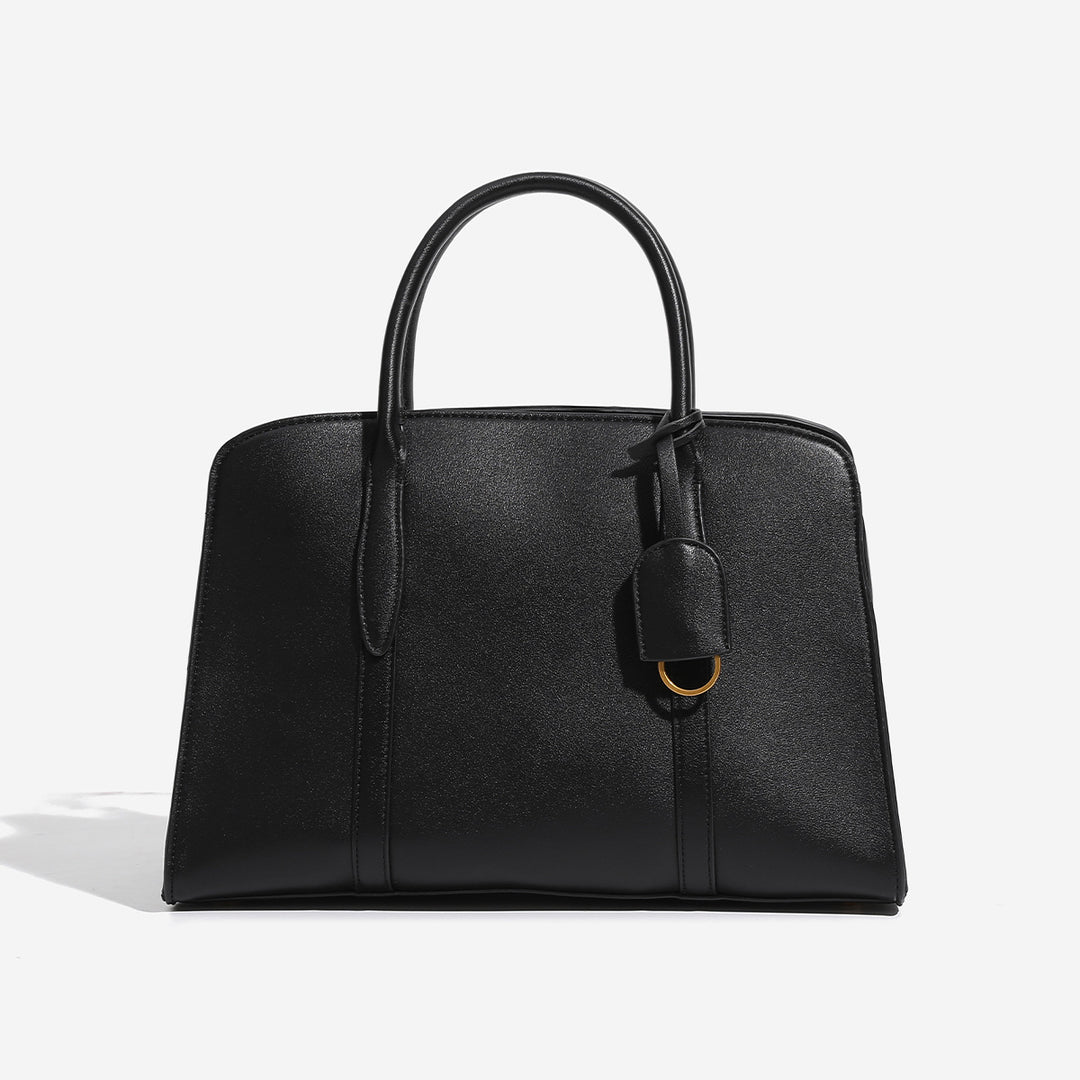 Damen Velourleder Handtasche mit elegantem Design und praktischem Innenfach Nord Taschen